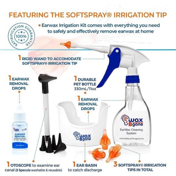 Earwax Removal Kit - Fast, Gentle, and Effective Ear Wax Removal Kit - Picture 4 of 7